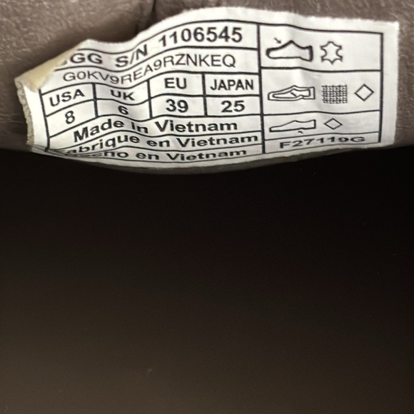 Ugg Women's Jass Loafers Size 8 Gray Suede Slip On Sneakers - Picture 6 of 7